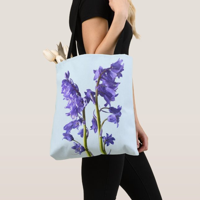 Bolso De Tela Bluebells, desde el mismo bosque que creé! (Detalle)