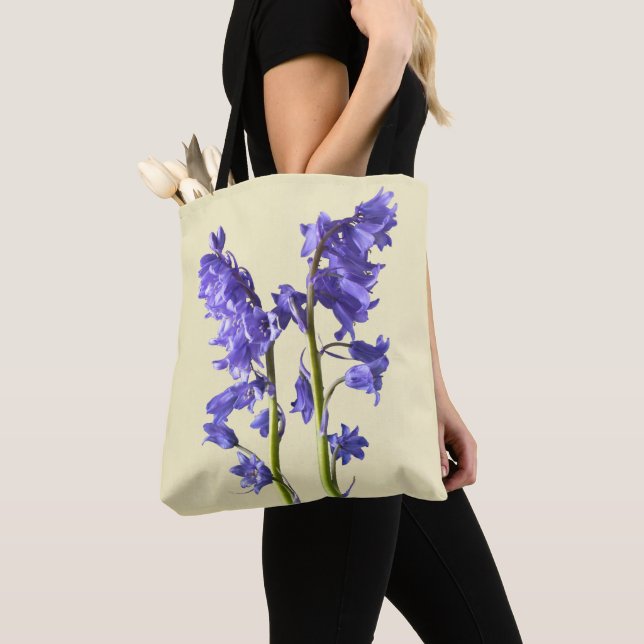 Bolso De Tela Bluebells, desde el mismo bosque que creé! (Detalle)