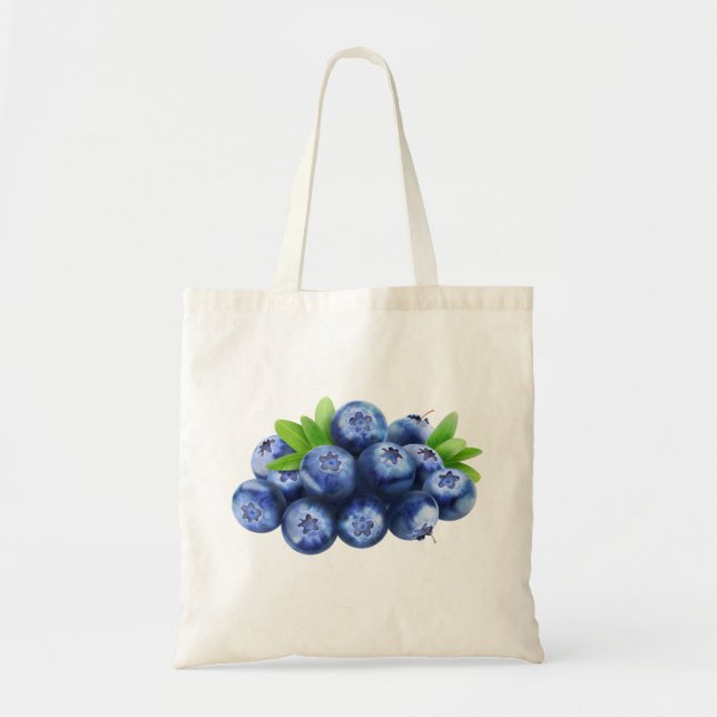 Bolso De Tela Blueberries (Frente)