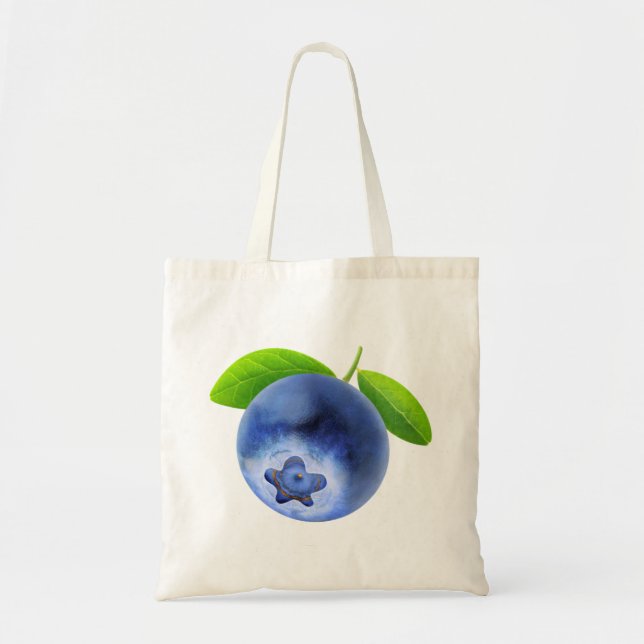 Bolso De Tela Blueberry (Frente)