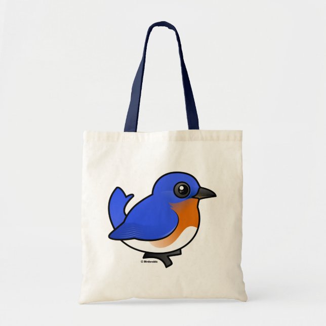 Bolso De Tela Bluebird del este lindo (Frente)