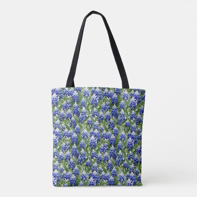 Bolso De Tela Bluebonnet (Reverso)