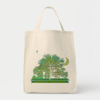 Bolso De Tela Blues del árbol