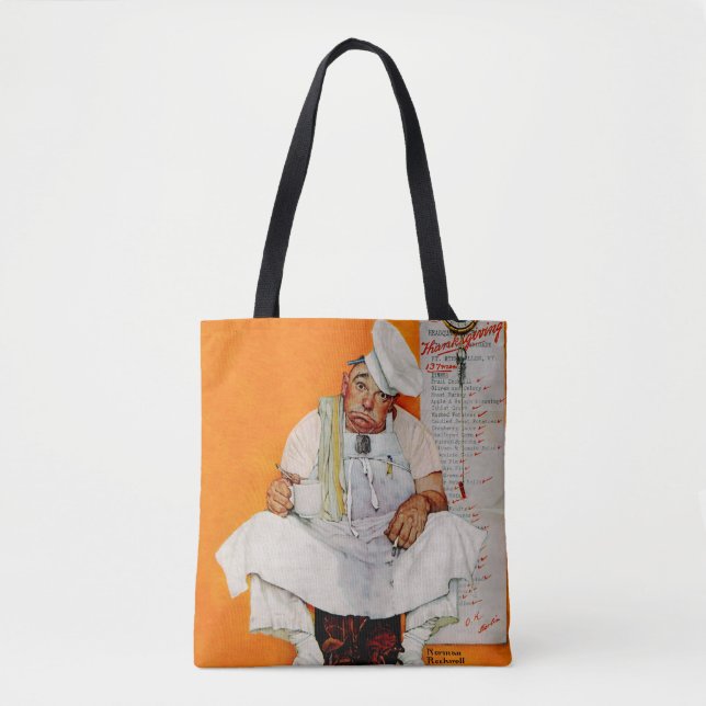 Bolso De Tela Blues del Día de Acción de Gracias (Anverso)
