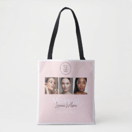 Bolso De Tela  Blush Pink Hair, Makeup & Beauty Studio Branding 