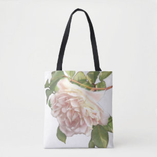 Bolso De Tela Blushing Ivory Peach Rosa