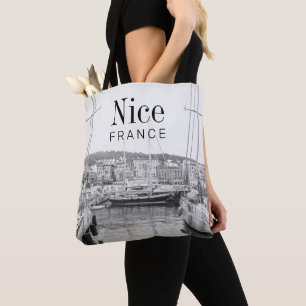 Bolso De Tela BnW Niza puerto Tote Bag