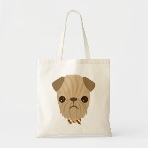 Bolso De Tela Bob el tote de Bruselas Griffon