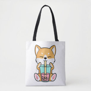 Bolso De Tela Boba Shiba Boba Shiba Boba Shiba 20