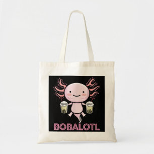 Bolso De Tela Bobalotl Axolotl Boba Tea