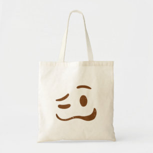 Bolso De Tela Boca bruta enmohecida Emojis faciales efusivas Hal