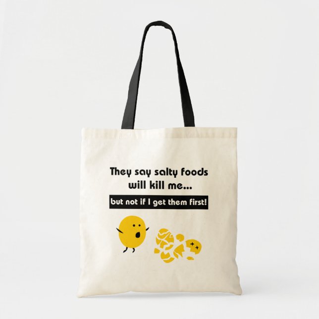 Bolso De Tela Bocados salados (Frente)