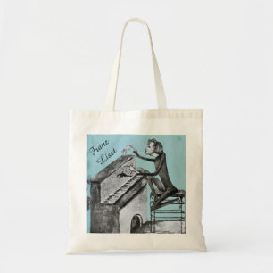 Bolso De Tela Boceto único de Franz Liszt por Maurice Sand 1837