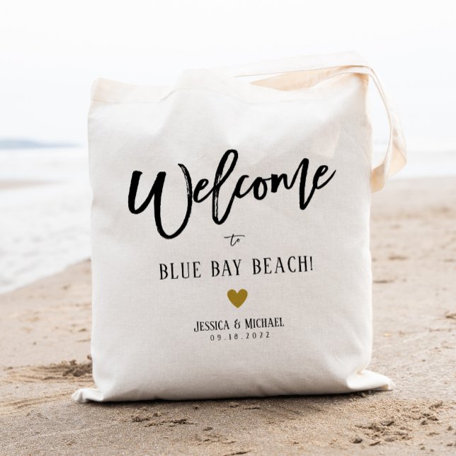 Bolso De Tela Boda Bag de bienvenida Destino personalizado (Subido por el creador)