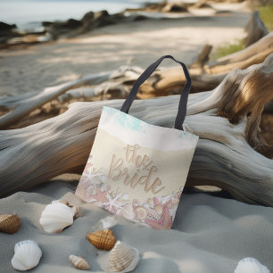 Bolso De Tela Boda Bride Summer Sea Beach Starfish