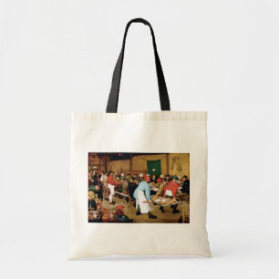 Bolso De Tela Boda campesino, Pieter Bruegel
