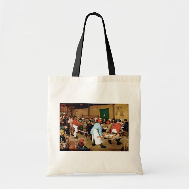 Bolso De Tela Boda campesino, Pieter Bruegel (Frente)