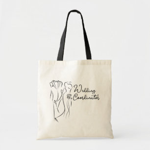 Bolso De Tela Boda Coordinador De Contratación