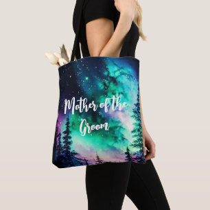 Bolso De Tela Boda de las Luces del Norte Celestiales