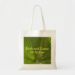 Bolso De Tela Boda de Palm Tropical