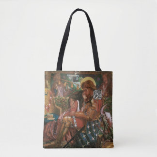 Bolso De Tela Boda de San Jorge y la princesa Sabra por Rossetti