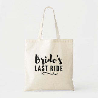 Bolso De Tela Boda del último viaje de la novia al partido de la