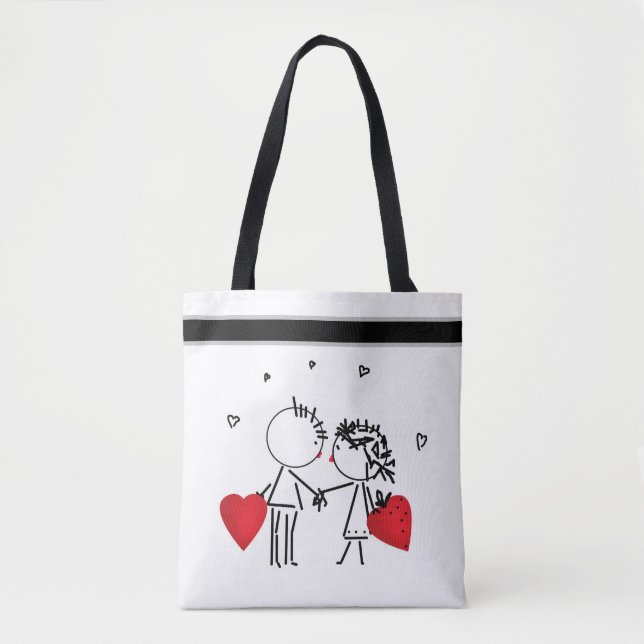 Bolso De Tela Boda, El día de San Valentín (Anverso)