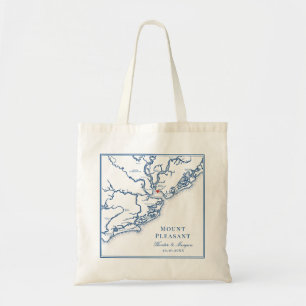Bolso De Tela Boda en Pavilion at Patriots Point Mount Pleasant