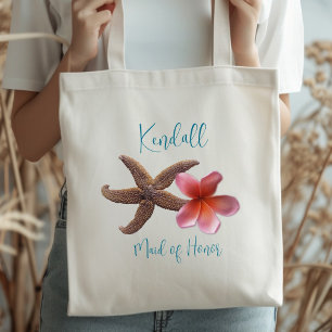Bolso De Tela Boda tropical donado por el partido de honor de no