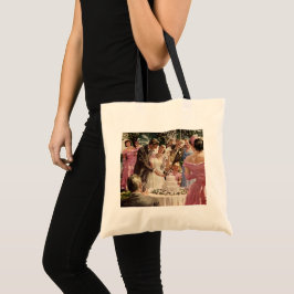Bolso De Tela Boda Vintage Novia Novio Recién Casados Cortan la