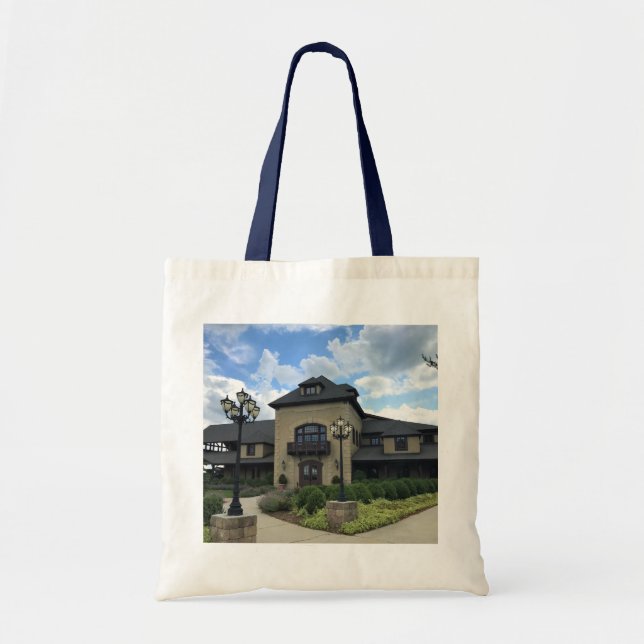 Bolso De Tela Bodega Chateau Morrisette, Floyd, Virginia (Frente)