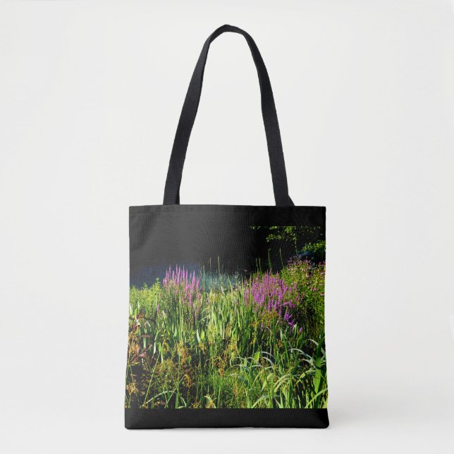 Bolso De Tela Bog Garden (Anverso)
