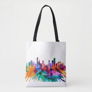 Bolso De Tela Bogota Skyline