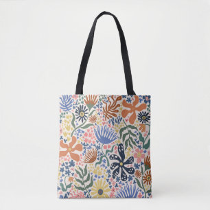 Bolso De Tela Boho Botánico Serie #2
