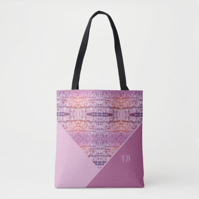 Bolso De Tela Boho elegante (Anverso)
