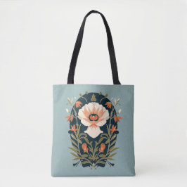 Bolso De Tela Boho Floral