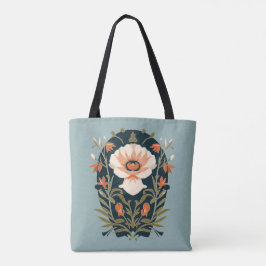 Bolso De Tela Boho Floral