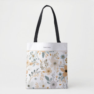 Bolso De Tela Boho Foliaje de Otoño