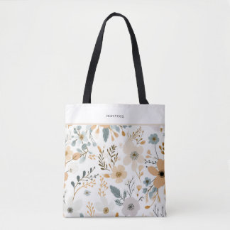 Bolso De Tela Boho Foliaje de Otoño