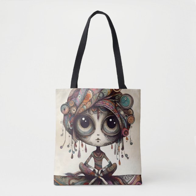 Bolso De Tela "Boho Gaze" Tote Bag por DAKimage (Anverso)