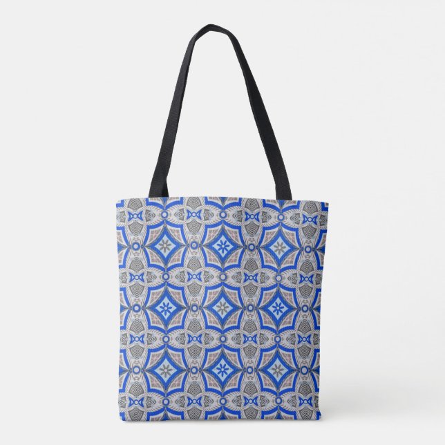 Bolso De Tela Boho Island Tribal Summer Tote Bag (Reverso)