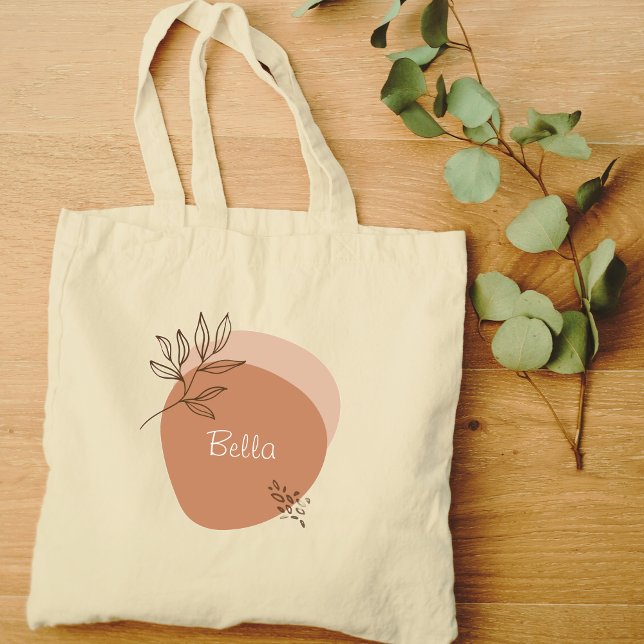 Bolso De Tela Boho minimalista personalizado (Subido por el creador)