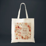 Bolso De Tela Boho otoño spices en el jardín naranja óxido beige<br><div class="desc">Crear una bolsa de tote inspirada en el boho otoño para la ducha de novia puede ser una elección deliciosa y atenta. Los tonos cálidos de naranja, beige y roya emparejados con especias pueden evocar un ambiente acogedor y acogedor, lo que crea el tono perfecto para una hermosa celebración. Los...</div>