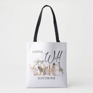 Bolso De Tela Boho Safari Wild One Baby Baby Shower 