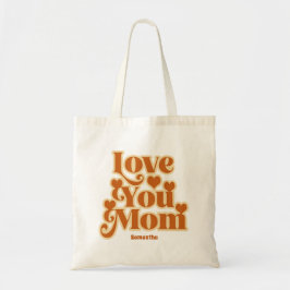 Bolso De Tela Boho te quiere mamá Día de la Madre personalizado