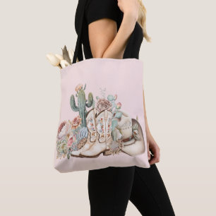 Bolso De Tela Boho vaquero del desierto vaquero botas vaquero go