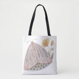 Bolso De Tela Boho Watercolor Butterfly Floral Boho Style