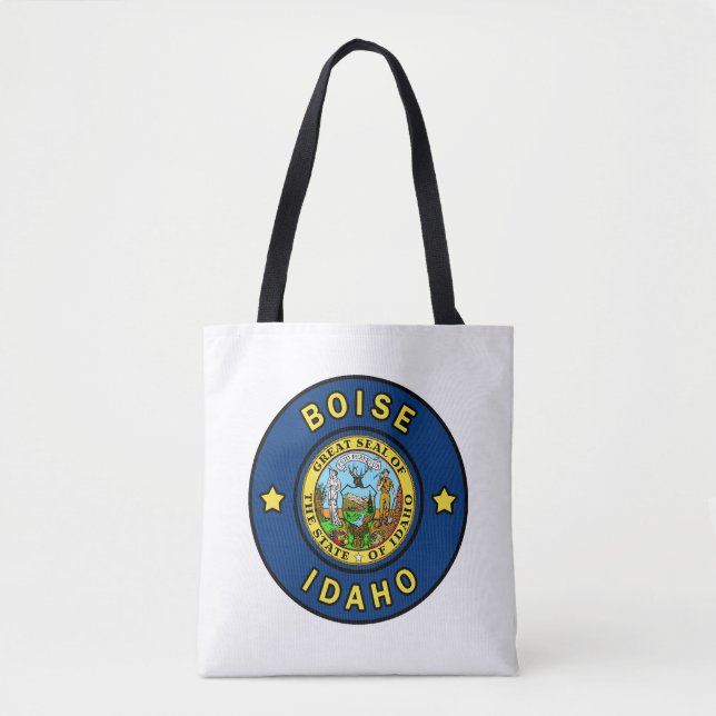 Bolso De Tela Boise Idaho (Anverso)