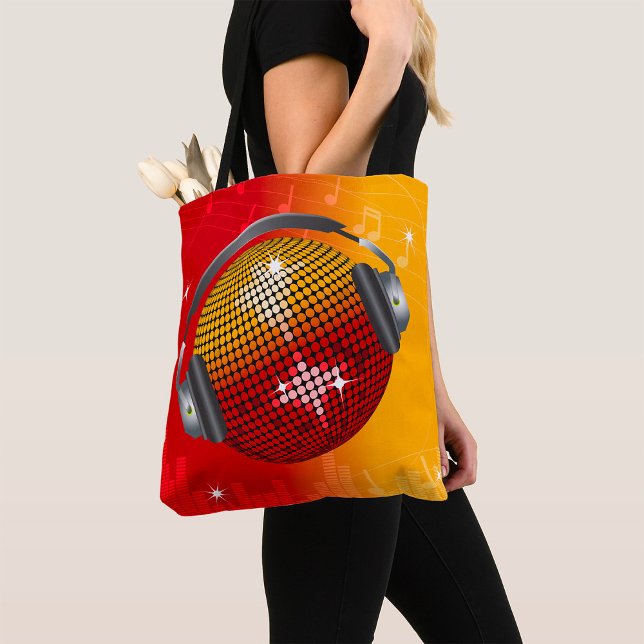Bolso De Tela Bola de Disco Brillante (Subido por el creador)