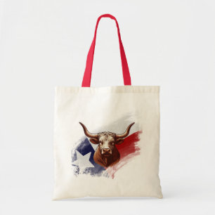 Bolso De Tela Bola de longhorn de Texas